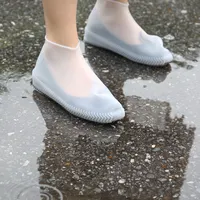 Couvre-chaussures Imperméable Antidérapant en silicone Réutilisable et  Lavable en L pour les Jours Pluvieux et Enneigés