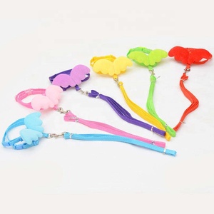 Harnes dan tali kelinci sayap malaikat lucu untuk kucing kelinci dipersonalisasi harnes kelinci aksesori pakaian Hamster - Product Image 2