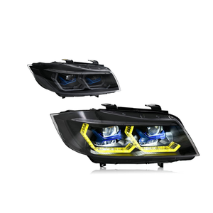 Autoy nuevo diseño interruptor blanco amarillo Drl LED faros delanteros para <span class=keywords><strong>BMW</strong></span> E90 3 Series E91 elegante coche LED faro para <span class=keywords><strong>BMW</strong></span> E90 Auto parte - Product Image 6