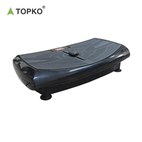 TOPKO Nouvelle mise à niveau Télécommande efficace Fat Shaking Home Fitness Vibration Plate