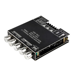 2.1 Kênh Cho Bluetooth Home Khuếch Đại Tb21 50W + 50W + 100W DC12-24V Với AUX Hỗ Trợ Vật Liệu Kim Loại - Product Image 3