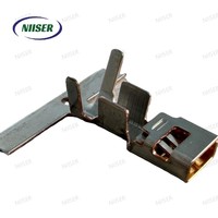 Terminal de sertissage doré 8AWG pour DF60-8SCFA, contact haute intensité pour applications automobiles et industrielles