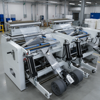 Machine automatique de fabrication de sacs poubelles à double ligne de scellage étoilé JIADE 150m/min 25kw CHINE
