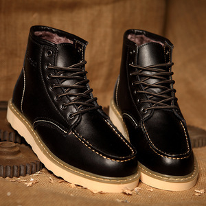 Bottes de travail de chantier d'hiver résistantes à l'usure, imperméables, antidérapantes, confortables, unisexes, bottes à la cheville, montagne - Product Image 2