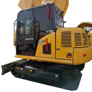 99% New Japan Imported Excavator Komatsu PC70-8 7 Ton 8 Ton Construction Machinery Second Hand Komatsu Pc 60 Pc70 On Sale