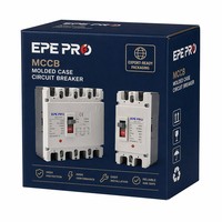 Nouvelle arrivée étanche longue durée de vie opération facile 160a 180a 200a 250a DC1000v Mccb disjoncteur à boîtier moulé blanc