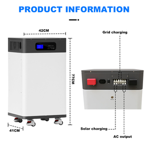 Off-grid Solar Power System 15kWh IP65 Stackable-Lithium <b>Battery</b> Integrated <b>Backup</b> Solution - Product Image 3