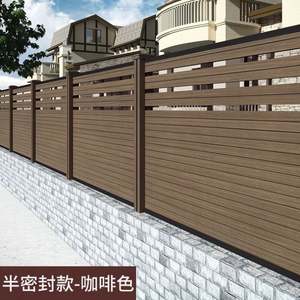 Wood Plastic Composite WPC Extrusion Nature Fence Home <b>Garden</b> <b>Panels</b> Water-proof Easily Assembled Customized Color Better PVC - Product Image 3
