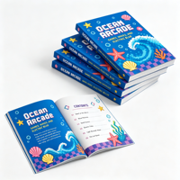 Libros Impresos Personalizados en Grandes Cantidades, Económicos, con Encuadernación Rústica, Servicio de Impresión Offset para Novelas, Papel Kraft A4/A5