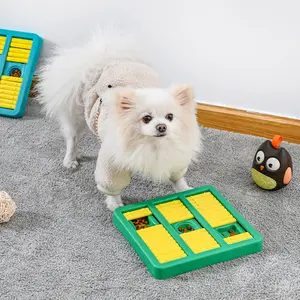 Vendita calda 2023 nuovo eco friendly anti soffocamento slow food intelligente all'ingrosso interattivo pet cat dog toys puzzle