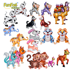 Globos de Animales 3D de Fungram al por Mayor, Nuevos Estilos, Globos de Aluminio de Dálmata para Decoración de Fiestas Infantiles, Juguetes, Globos de Aluminio de Animales - Product Image 6
