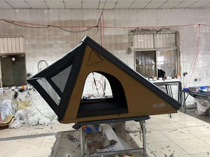 Tente de toit rigide en aluminium EM <span class=keywords><strong>4x4</strong></span> tout-terrain, adaptée aux pick-up et aux véhicules de <span class=keywords><strong>camping</strong></span>, utilisée pour les applications tout-terrain - Product Image 2