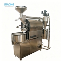Mesin Pemanggang Biji Kopi Berkapasitas 6kg Bertenaga Gas dengan Fungsi Timer & Pengaduk untuk Usaha Pemanggangan Kopi Skala Kecil dan Menengah