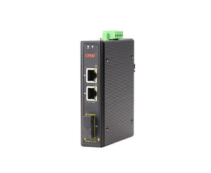 OEM 3 ports 10/100M convertisseur de média industriel commutateur Ethernet DC48-57V commutateur POE extérieur - Product Image 2