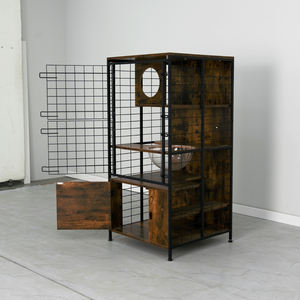 Recém-Projetado Luxo Multi-Funcional <span class=keywords><strong>Cat</strong></span> Apartamento Grande Espaço Pet House <span class=keywords><strong>Cat</strong></span> <span class=keywords><strong>Cage</strong></span> com Respirável Recurso Box Packing - Product Image 4