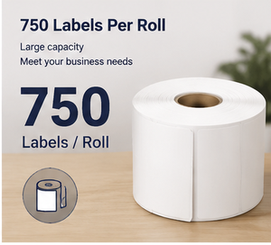 BPA Free 2x2 Inch Direct Thermal Labels With <b>Easy</b> Tear Lin - Product Image 3