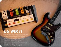 Pédale de contrôleur multi-effets pour guitare et basse MOOER L6 MKII avec commutateur - Fabriqué en Chine