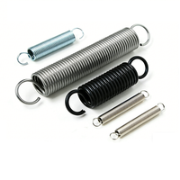 Ressort d'extension sur mesure OEM de haute précision en acier inoxydable, ressort hélicoïdal en métal avec crochets