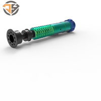 Pièces d'usinage CNC jouet sabre laser poignée en alliage d'aluminium anodisé Micro usinage CNC pièce tournante