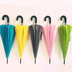 新しい売れ筋24骨水咲く長いハンドル付き傘,卸売業者によって、外出に不可欠な傘 - Product Image 5