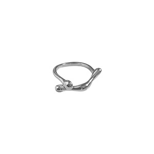 Anillo Geométrico de Plata de Ley S925 para el Dedo Índice, Diseño Minimalista, Joyería Unisex para Uso Diario - Product Image 5