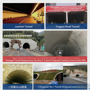 Tunnel Fireproof Spray Coating, Flame-retardant and <strong>Heat-insulating</strong> Thin Water-based Fireproof <strong>Paint</strong> - Product Image 3