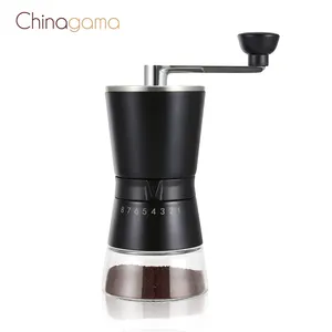 Hochwertige Premium-Espresso maschine aus türkischem Italien mit Mühle Handbuch kleine Mini 1Zpresso Hand kaffeemühle Mühle