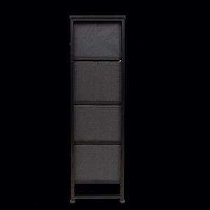 Living Room Fabric Cabinets Durable Stainless Steel MDF Modern Freestanding Panel <b>Pine</b> Various Color Sample Support Fabric - Product Image 2