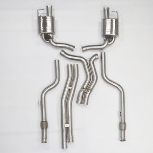 Customized Valvetronic Exhaust Catback for Benz AMG C43 W205 3.0T 2015-2020, High Performance Muffler Valve System - Product Image 4