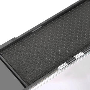 กล่องใส่อุปกรณ์ตกปลาแบบแข็งโปร่งใส 31 36 41 45 ซม. กล่องเก็บพลาสติกแบบพกพาสำหรับตะขอลอยอุปกรณ์เสริมสีดำ - Product Image 2