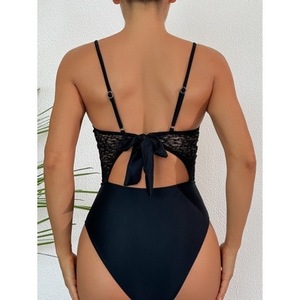 European and American style <b>thin</b> black design women's mesh see-through fashion inner layer European and American hot girl sexy - Product Image 2