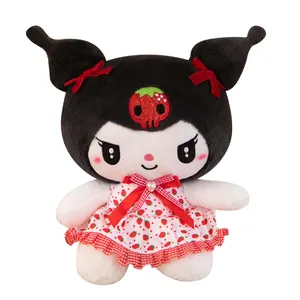 Sanrio all'ingrosso cartoon Kuromi Melody Laurel dog KT cat peluche cartoon flower dress sanrio peluche regalo