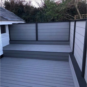 Sự riêng tư hàng rào cho nhà ban công an toàn chống cháy và chống thấm nước Nhôm hàng rào lưới mắt cáo cổng vườn ngoài trời hàng rào tấm - Product Image 5