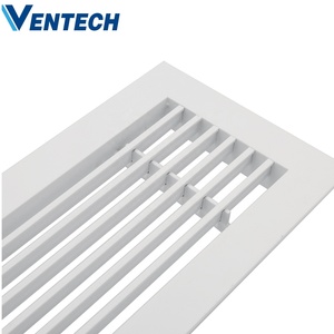 Grille d'air linéaire en aluminium Ventech Ventilation, installation facile, HVAC, lames à 0, 15, 30 degrés - Product Image 1