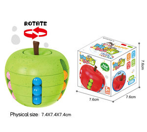 Funny Fruit Series Magic Bean Puzzle Cube 360 Rotation Sensory Fidget Toys Éducation précoce pour les enfants - Product Image 6