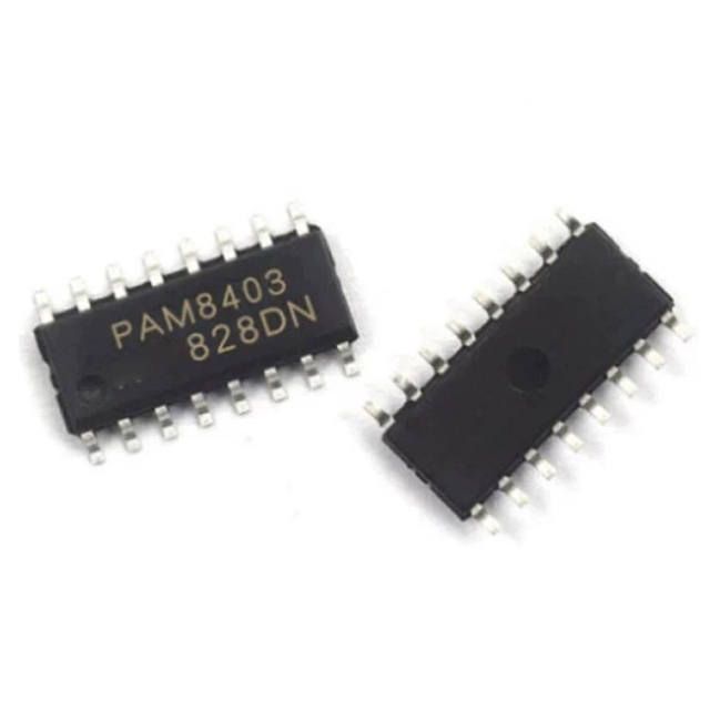 Microcontroller New Original Electronic Component IC Chip PAM8403DR-H Audio Amplifier in Stock