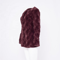 Veste en fausse fourrure pour femmes, vente en gros, usine Jtfur, automne-hiver, haute qualité, sur mesure