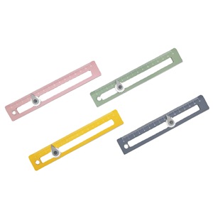 Regla de dibujo portátil de 15cm, herramienta de dibujo, regla de brújula para estudiantes - Product Image 5