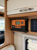 Contrôleur solaire PWM 30A 12V/24V AUTO certifié ROHS, marque LIKOU, contrôleur d'éclairage