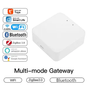 RSH Tuya Multi Mode ZigBee+Bluetooth Gateway Hub Wireless Smart Home Appliances Remote Controller Bridge Support Alexa Google