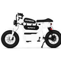 Vélo électrique urbain tendance pour les trajets quotidiens avec sacoche de cadre, batterie au lithium, moteur de moyeu arrière 400W, cadre en acier à haute teneur en carbone pour adultes