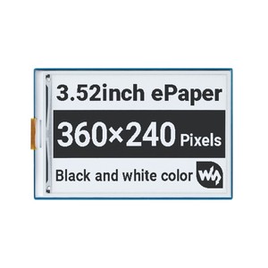 หน้าจอ e-Paper ขนาด 3.52 นิ้ว, 360 x 240, อินเทอร์เฟซ SPI - Product Image 1
