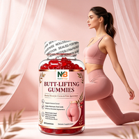 Gummies OEM sans sucre et sans gélatine pour le rehaussement des fesses et le comblement des fosses fessières