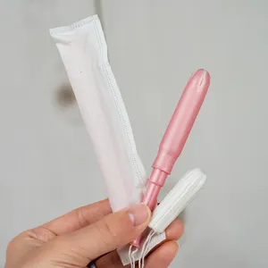 Customized Regular Organic Cotton Disposable Tampons