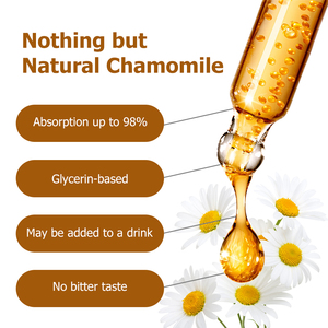 OEM ODM Chamomile Extract Liquid Dorps Chamomile Glycerin Based Calmness Support Vegetable Glycerin Liquid Dorps - Product Image 6