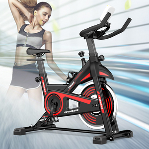 Vélo <span class=keywords><strong>de</strong></span> spinning à résistance magnétique, ultra silencieux, à transmission par courroie, vélo d'exercice d'intérieur, siège réglable, <span class=keywords><strong>salle</strong></span> <span class=keywords><strong>de</strong></span> <span class=keywords><strong>sport</strong></span> à domicile - Product Image 4