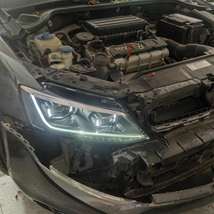 ไฟหน้า LED สำหรับรถโฟล์คสวาเกน เจตต้า ปี 2015 ไฟหน้า Faros De <span class=keywords><strong>Jetta</strong></span> Mk6 พร้อมไฟ DRL โปรเจคเตอร์เลนส์ ไฟเลี้ยวแบบไดนามิก อุปกรณ์ตกแต่งรถยนต์ - Product Image 3