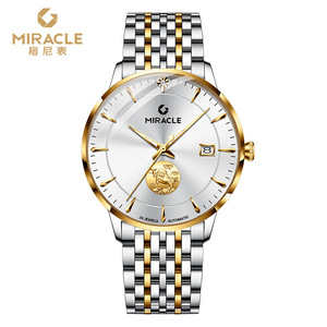 Reloj Geni MIRACLE Douyin, el más vendido, de oro puro 999, reloj mecánico automático para hombre, oro de 24K - Product Image 6