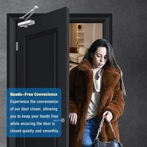 Ferme-<span class=keywords><strong>porte</strong></span> hydraulique de vitesse de <span class=keywords><strong>fermeture</strong></span> hydraulique de ressort Vitrines de magasins en aluminium résistantes Ferme-<span class=keywords><strong>porte</strong></span> commercial de grand modèle - Product Image 6