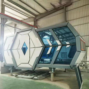 Hôtel capsule spatiale de forme spéciale, site touristique, cabine de projection de films, construction de tourisme culturel urbain, pour influenceurs - Product Image 4